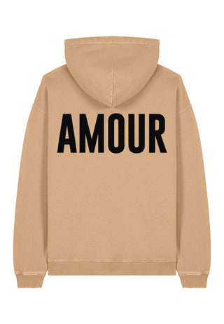 Hoodie Oversize Brodé "Amour"