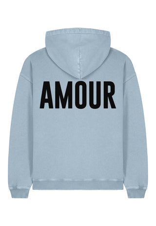 Hoodie Oversize Brodé "Amour"