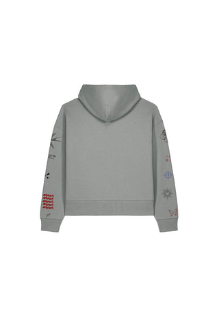 Hoodie Boxy "Flash Tattoo 2"
