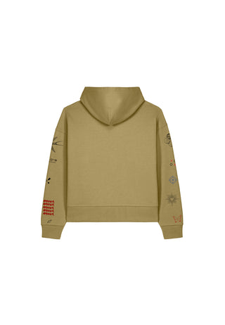 Hoodie Boxy "Flash Tattoo 2"
