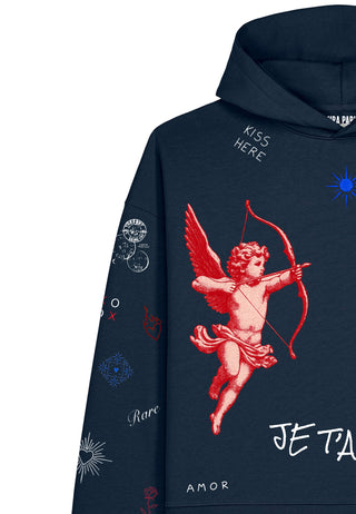 Hoodie Boxy "Flash Tattoo 2"