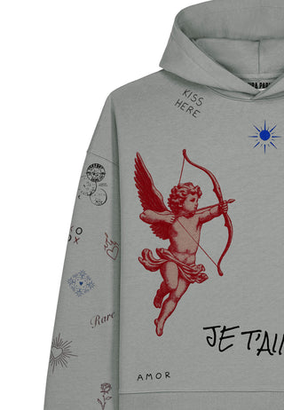 Hoodie Boxy "Flash Tattoo 2"