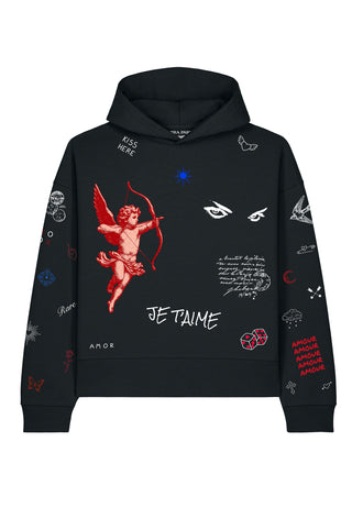 Hoodie Boxy "Flash Tattoo 2"