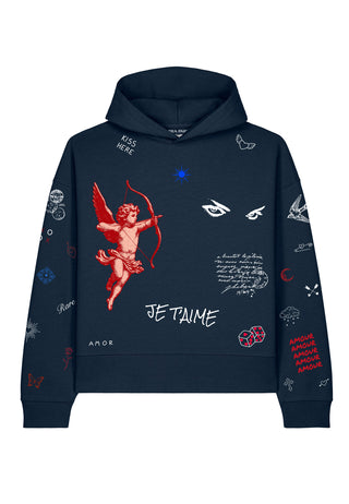 Hoodie Boxy "Flash Tattoo 2"