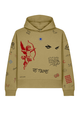 Hoodie Boxy "Flash Tattoo 2"