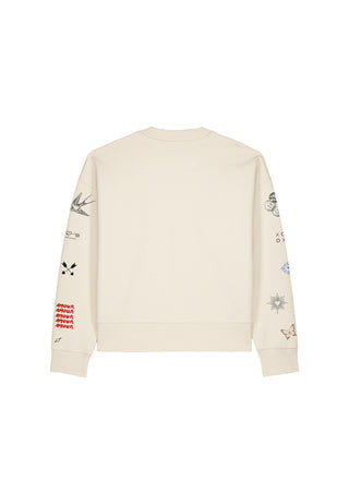 Sweatshirt Boxy "Flash Tattoo 2"