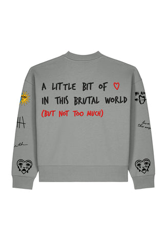 Sweatshirt Boxy "Tattoo Brutal"