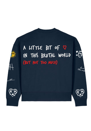 Sweatshirt Boxy "Tattoo Brutal"