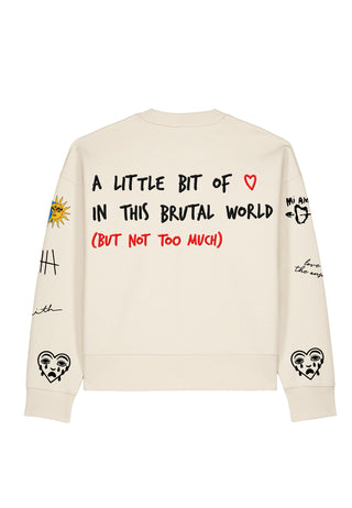 Sweatshirt Boxy "Tattoo Brutal"