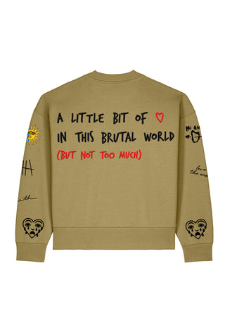 Sweatshirt Boxy "Tattoo Brutal"
