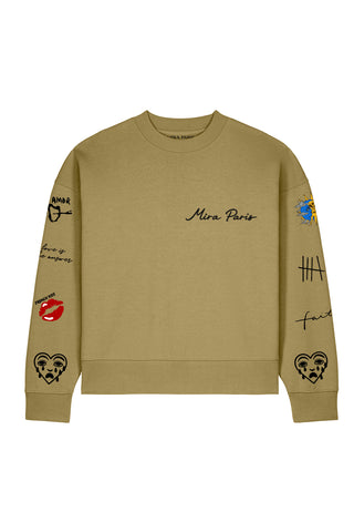 Sweatshirt Boxy "Tattoo Brutal"