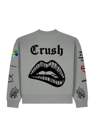 Sweatshirt Boxy "Tattoo Crush"