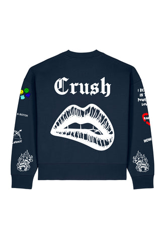 Sweatshirt Boxy "Tattoo Crush"