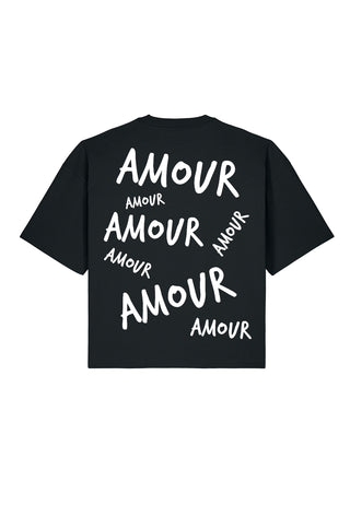T-shirt Boxy "Amour"