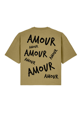 T-shirt Boxy "Amour"