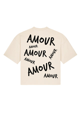 T-shirt Boxy "Amour"
