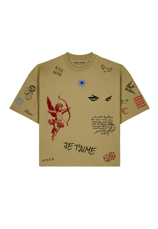 T-shirt Boxy "Flash Tattoo 2"