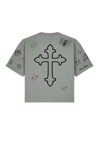 T-shirt Boxy "Flash Tattoo 2"