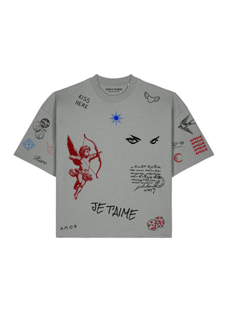 T-shirt Boxy "Flash Tattoo 2"