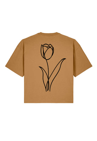 T-shirt Boxy "Fleur"
