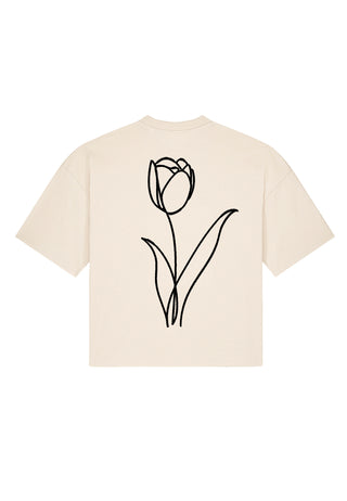 T-shirt Boxy "Fleur"