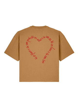 T-shirt Boxy "Flowers"