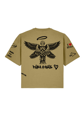 T-shirt Boxy "Graffiti Mira"