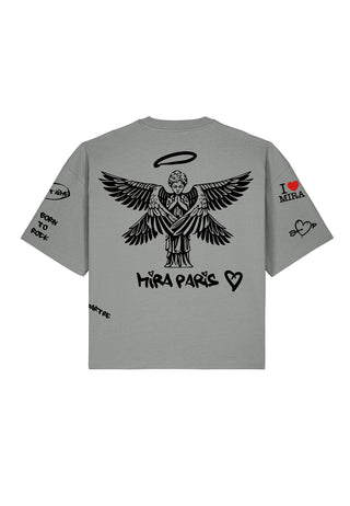 T-shirt Boxy "Graffiti Mira"