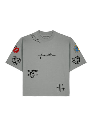 T-shirt Boxy "Tattoo Brutal"
