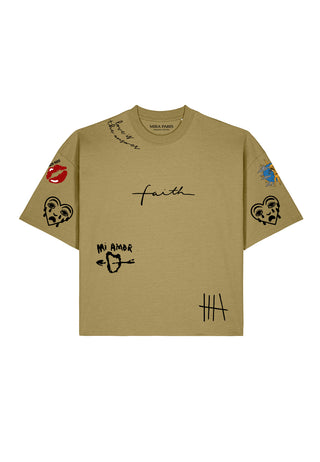 T-shirt Boxy "Tattoo Brutal"