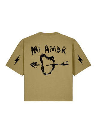 T-shirt Boxy "Tattoo Mi Amor"