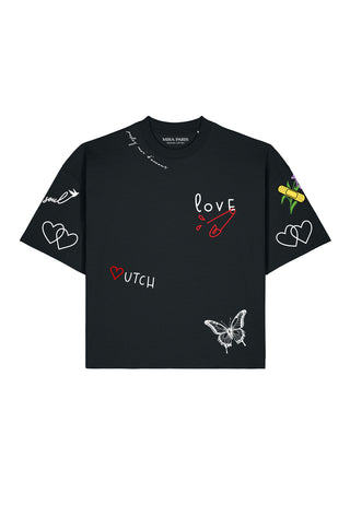 T-shirt Boxy "Tattoo Sweet"