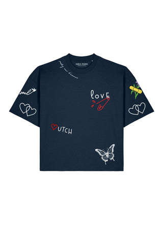 T-shirt Boxy "Tattoo Sweet"