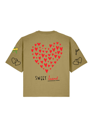 T-shirt Boxy "Tattoo Sweet"
