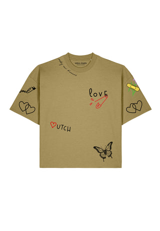 T-shirt Boxy "Tattoo Sweet"