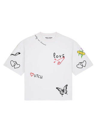 T-shirt Boxy "Tattoo Sweet"
