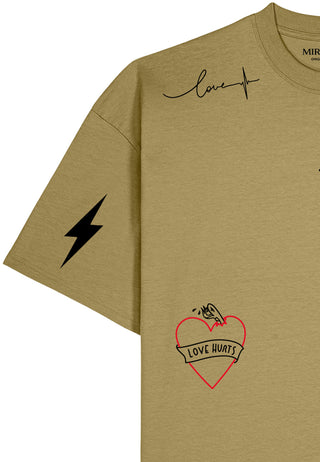 T-shirt Boxy "Tattoo Sweet"