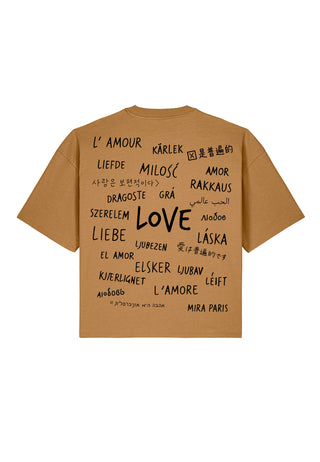 T-shirt Boxy "Universal Love"