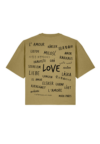 T-shirt Boxy "Universal Love"