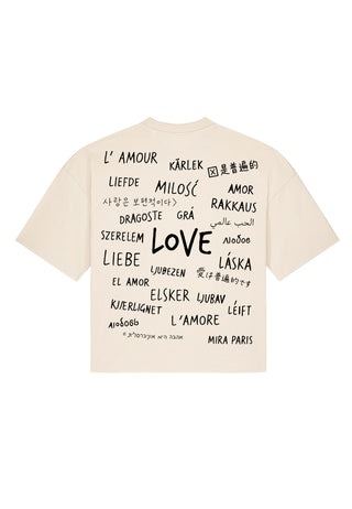 T-shirt Boxy "Universal Love"