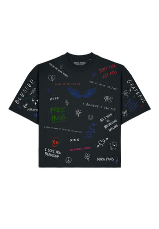 T-shirt Boxy "Back To School"