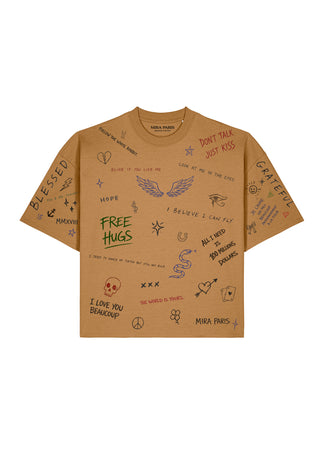 T-shirt Boxy "Back To School"