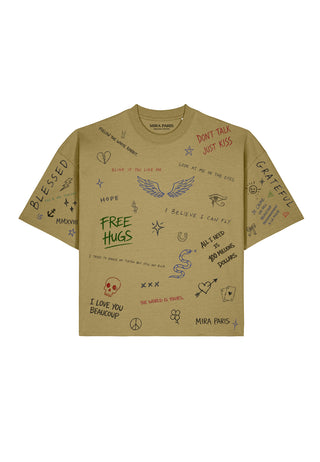 T-shirt Boxy "Back To School"