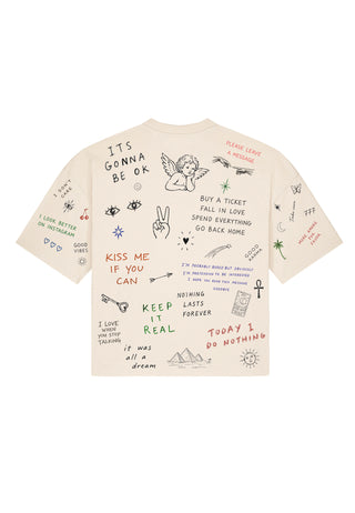 T-shirt Boxy "Back To School"