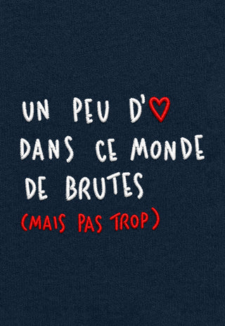 T-shirt Boxy Brodé "Brute"