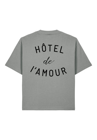 T-shirt Boxy Brodé "Hôtel de l’Amour"