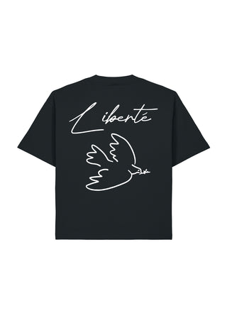 T-shirt Boxy "Liberté"
