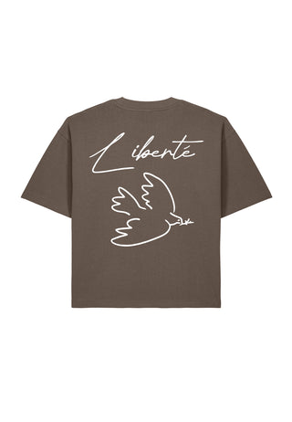 T-shirt Boxy "Liberté"