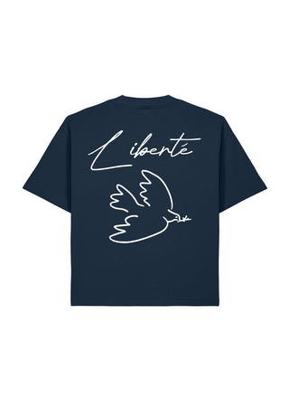 T-shirt Boxy "Liberté"