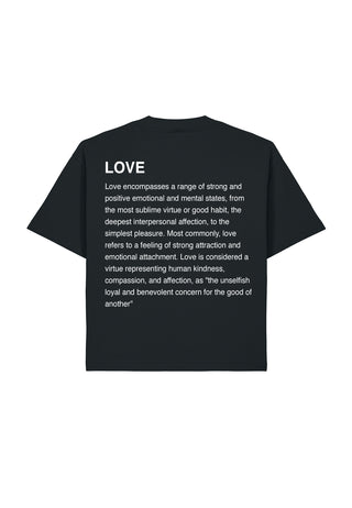 T-shirt Boxy "Love Definition"